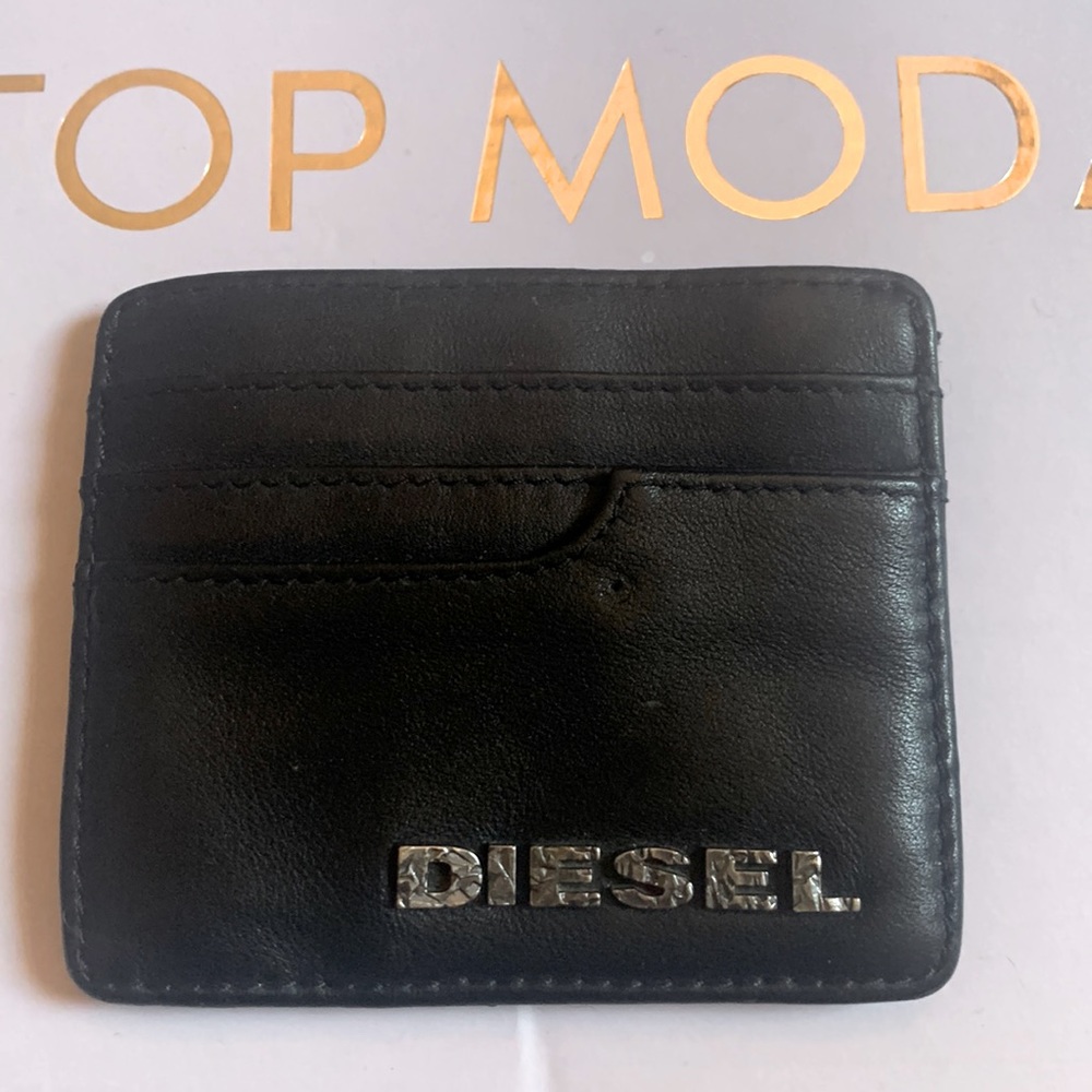 Diesel Leather Card Holder